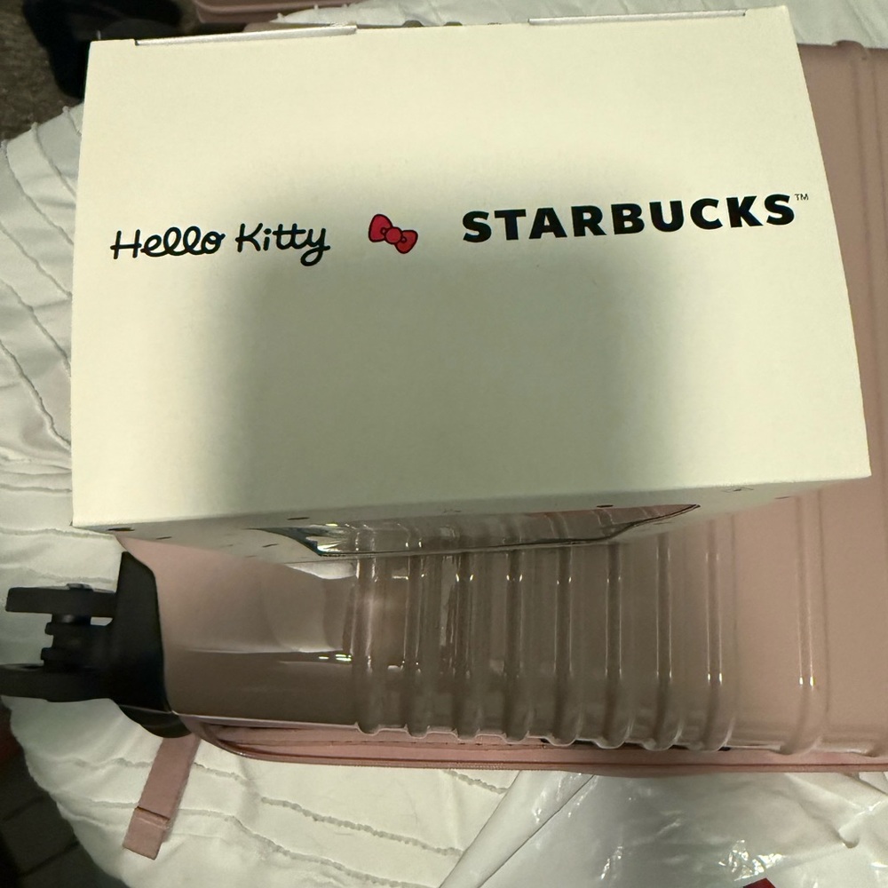 Starbucks Hello Kitty Plush with Red Bow and Green Apron - Picture 4 of 4